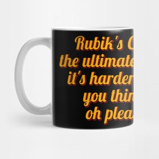 Rubiks Cube Conundrum Mug